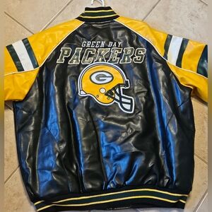 Green Bay packers jacket, sz xxl, vintage